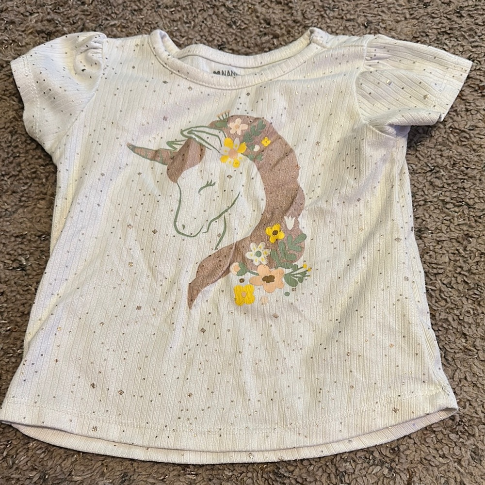 Nanette Off-White Unicorn Tee